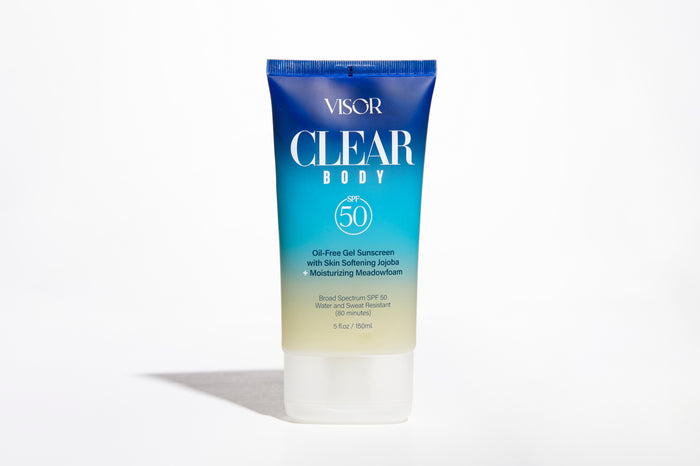 Visor Clear SPF 50 Creamy Gel Sunscreen for the Body