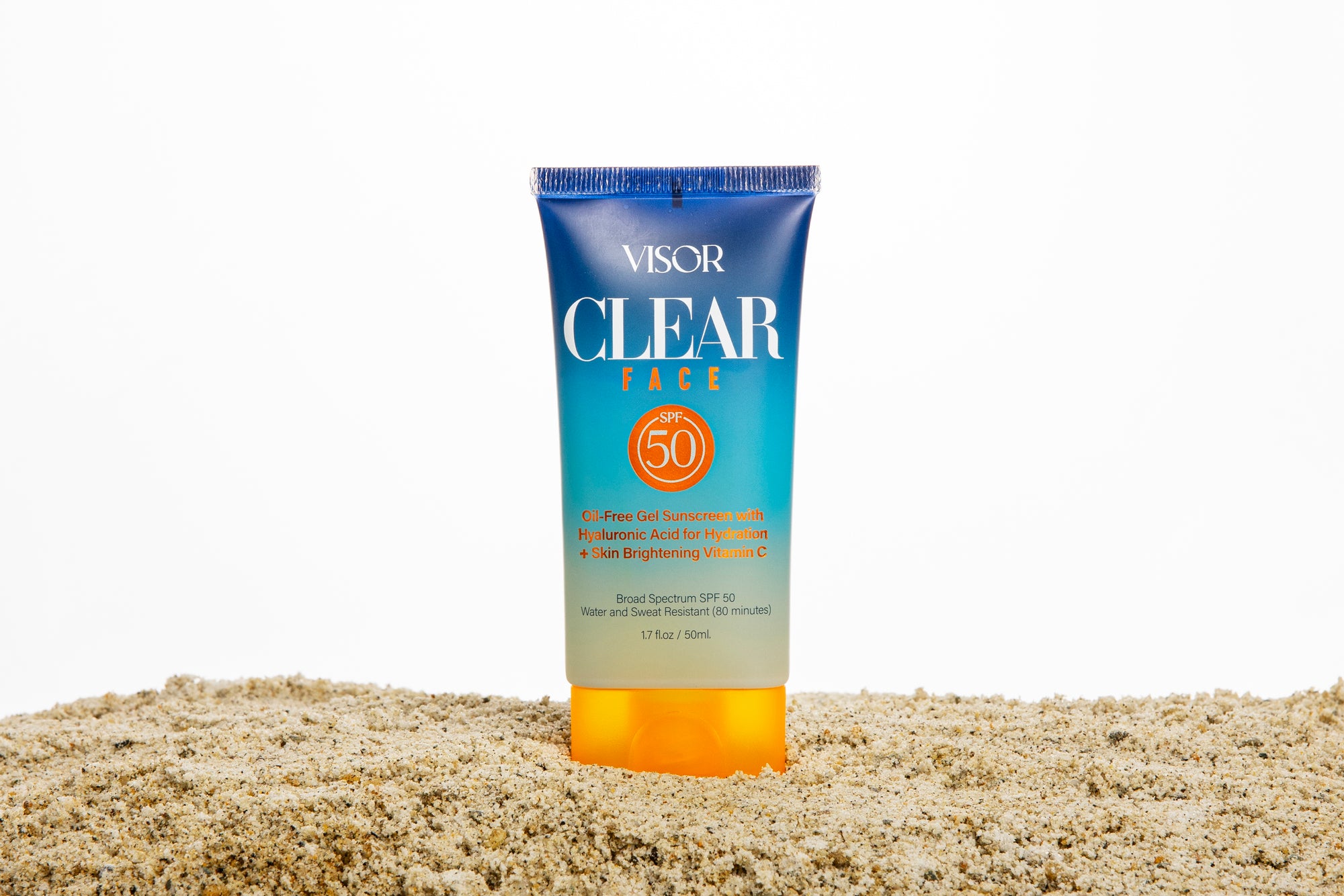 Visor Clear FACE SPF 50 Creamy Gel Sunscreen