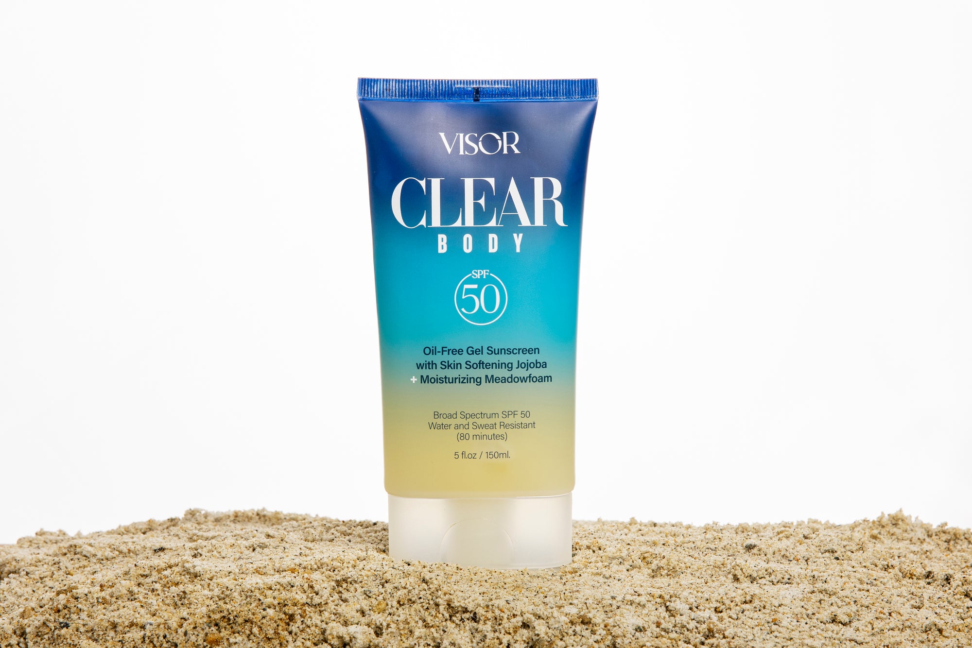 Visor Clear SPF 50 Creamy Gel Sunscreen for the Body
