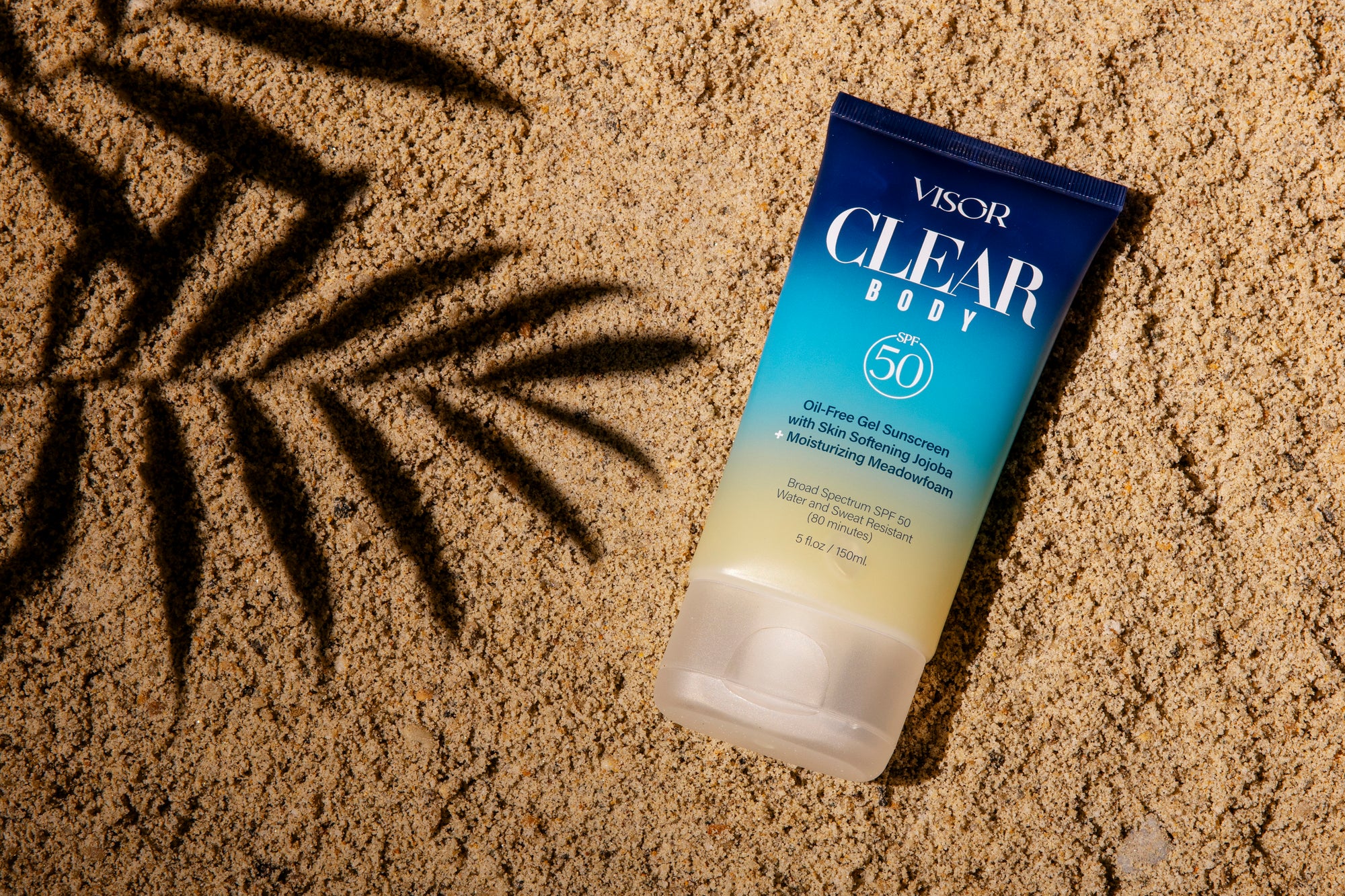 Visor Clear SPF 50 Creamy Gel Sunscreen for the Body