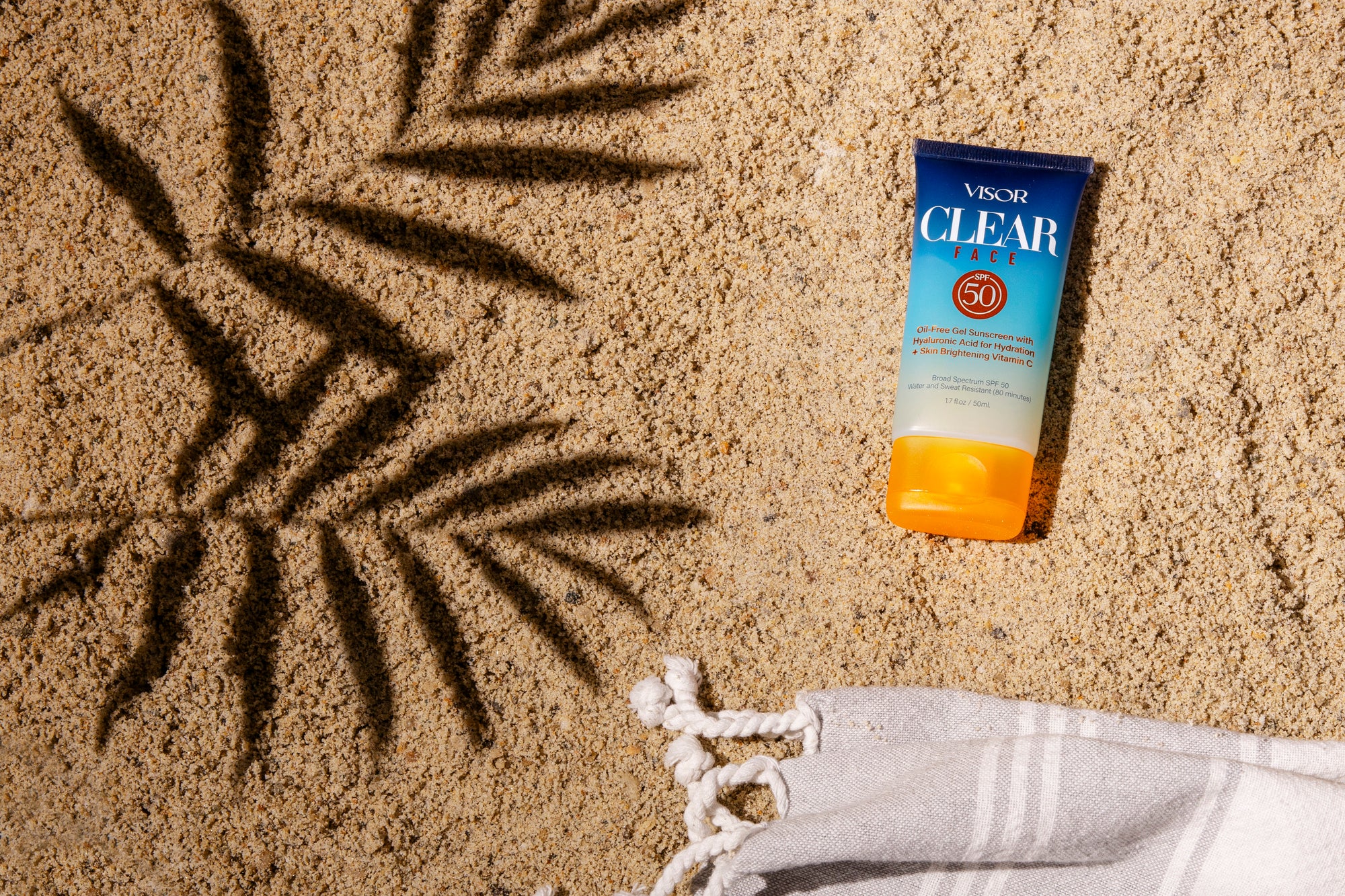 Visor Clear FACE SPF 50 Creamy Gel Sunscreen