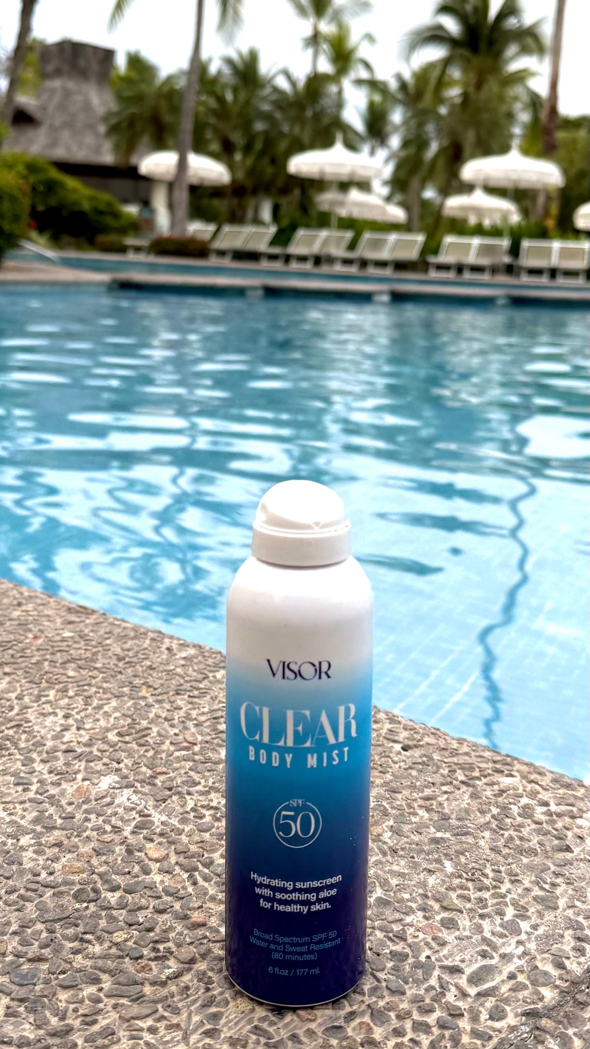 Visor Clear Body Mist SPF 50