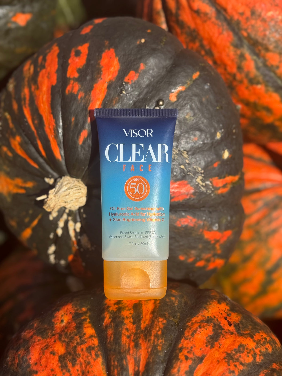 Visor Clear FACE SPF 50 Creamy Gel Sunscreen