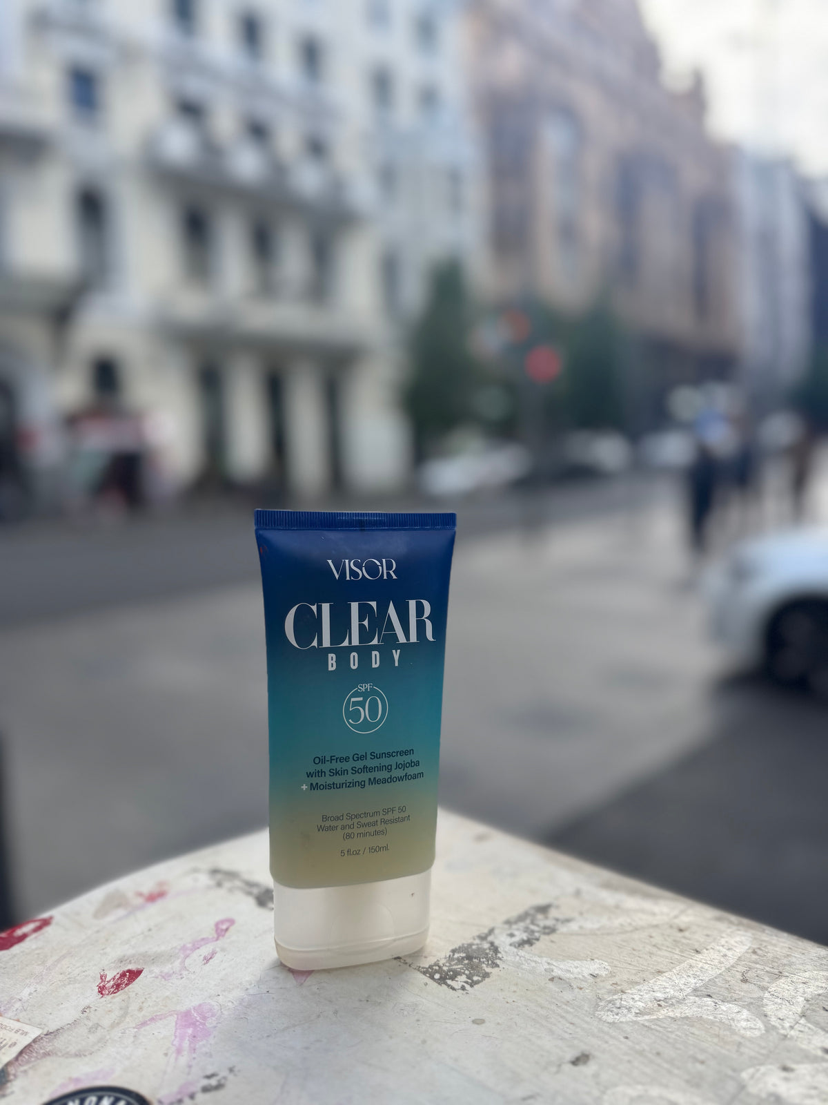 Visor Clear SPF 50 Creamy Gel Sunscreen for the Body