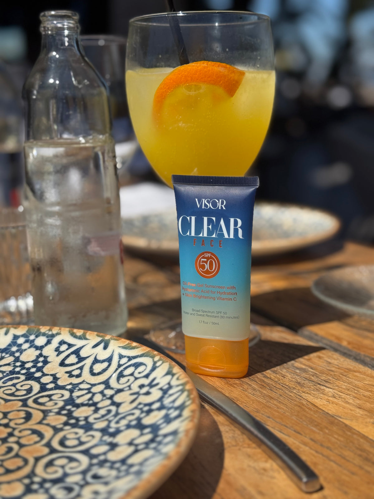 Visor Clear FACE SPF 50 Creamy Gel Sunscreen