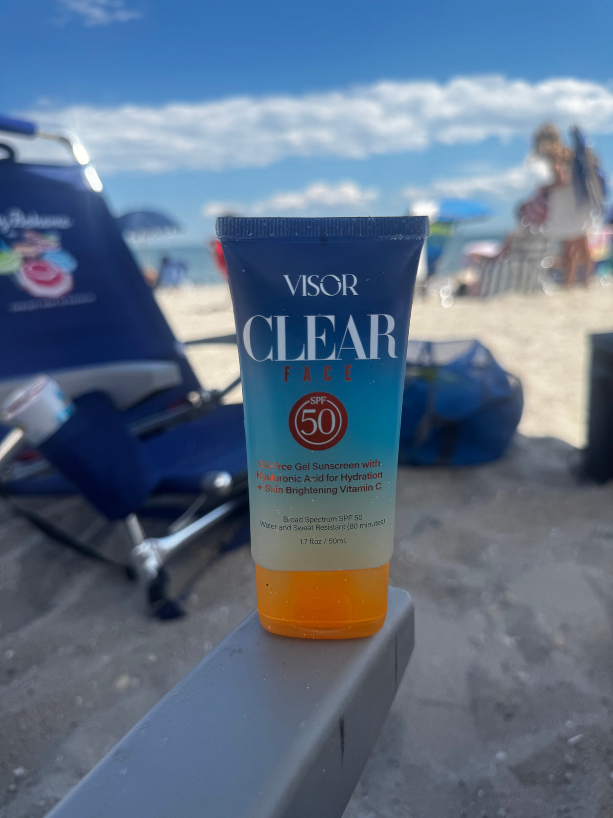 Visor Clear FACE SPF 50 Creamy Gel Sunscreen