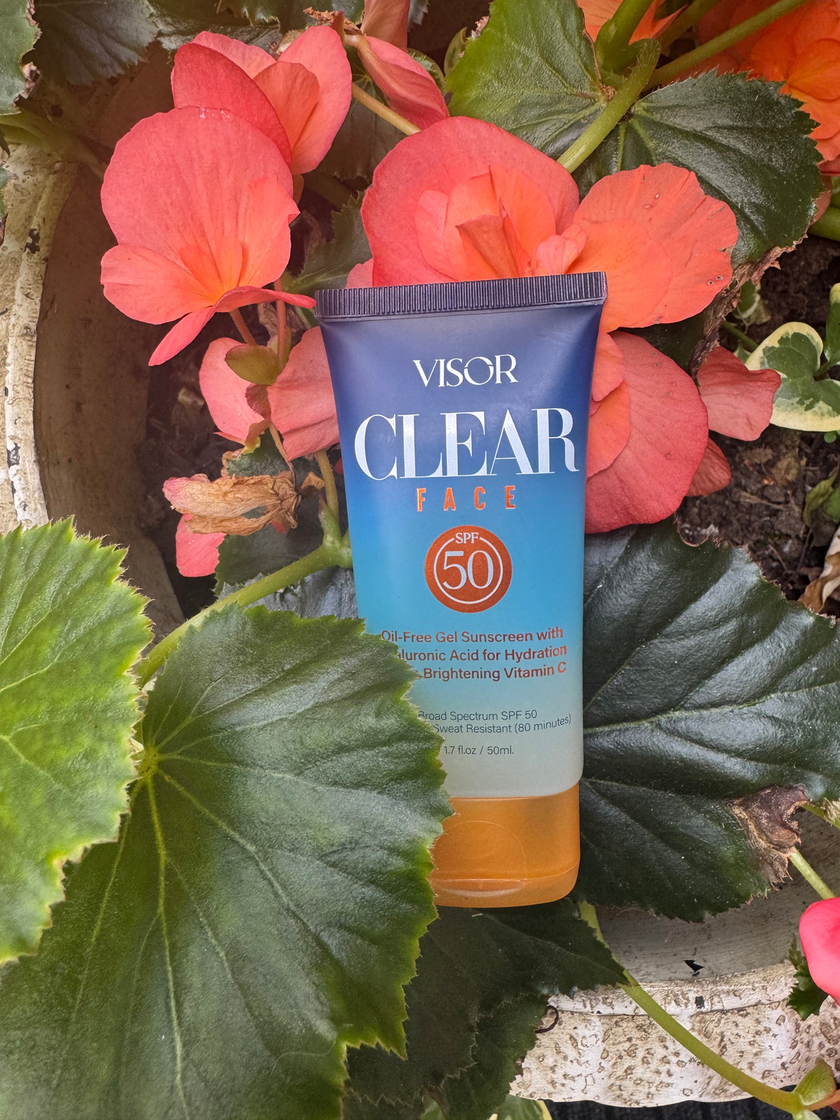 Visor Clear FACE SPF 50 Creamy Gel Sunscreen